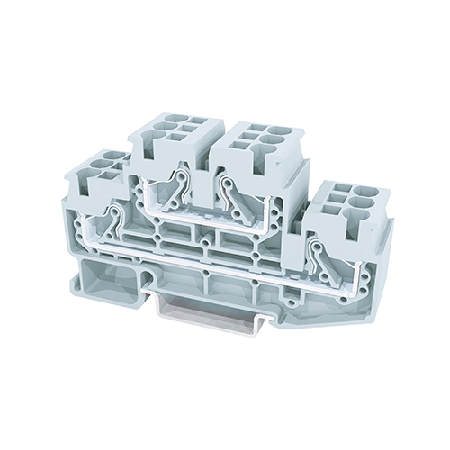 JUT14-4/2双层接线端子 两进两出