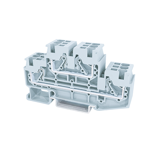 JUT14-2.5/2双层接线端子 两进两出