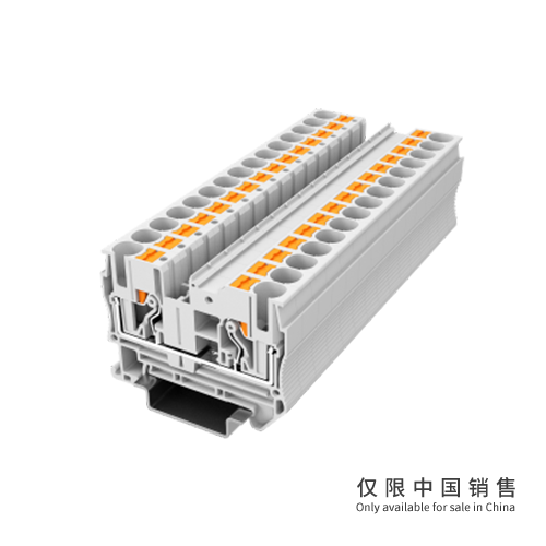 UPT-6-GY直通式接线端子