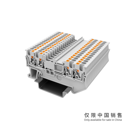 UPT-1.5/2-2-GY直通式接线端子  两进两出