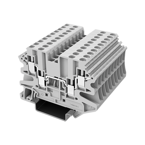UUT-2.5/2-2-GY 直通式接线端子 两进两出